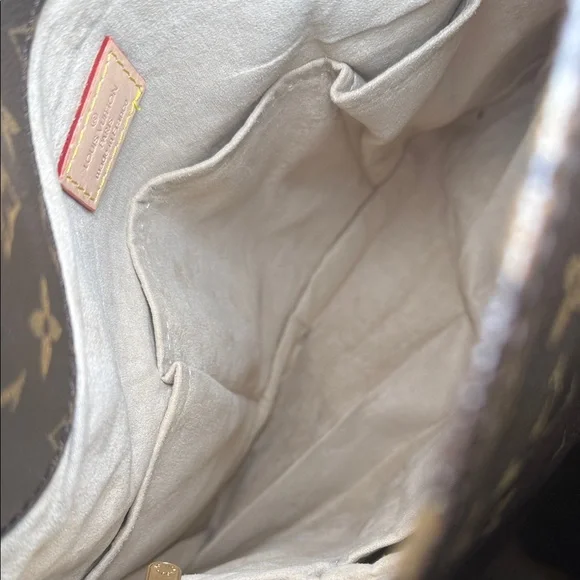 Louis Vuitton Dark Brown Monogram Shoulder Bag - Picture 5 of 11